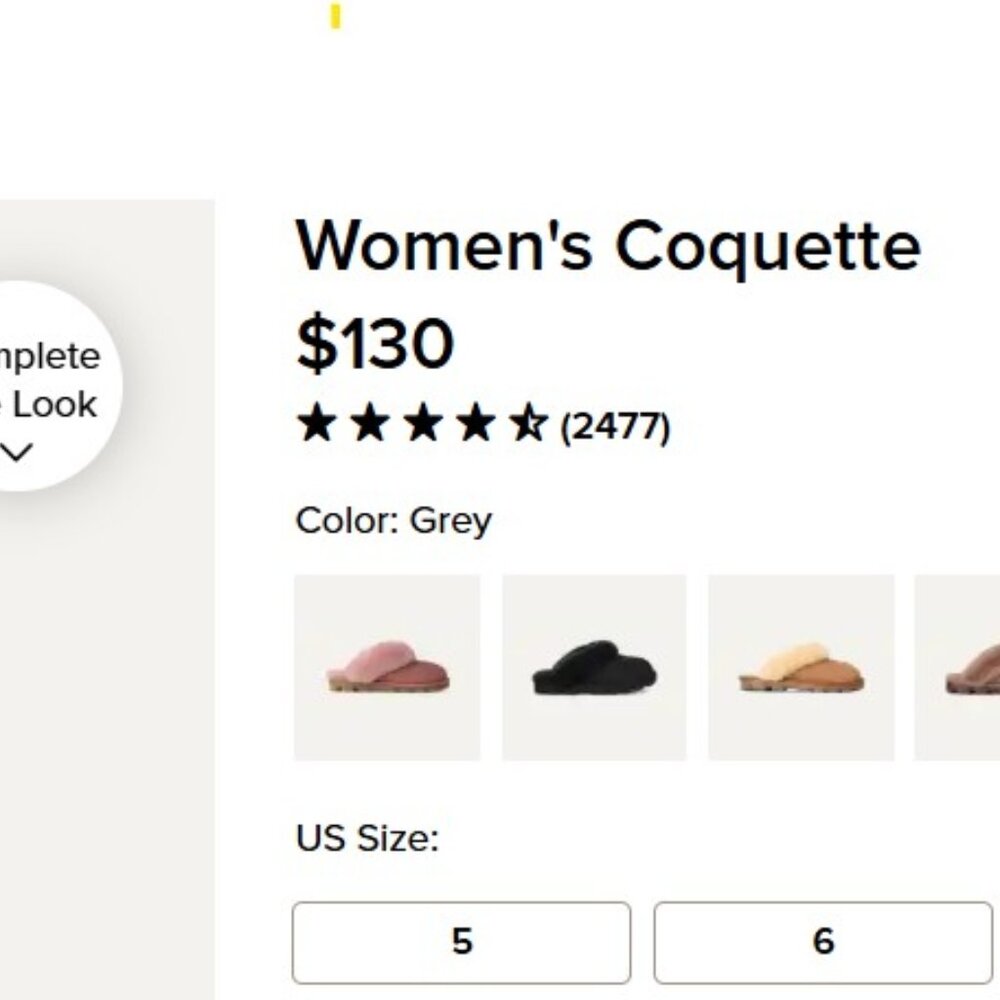 Ugg Coquette Slippers for Women - Picture 5 of 5